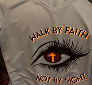 Walk By Faith V-neck