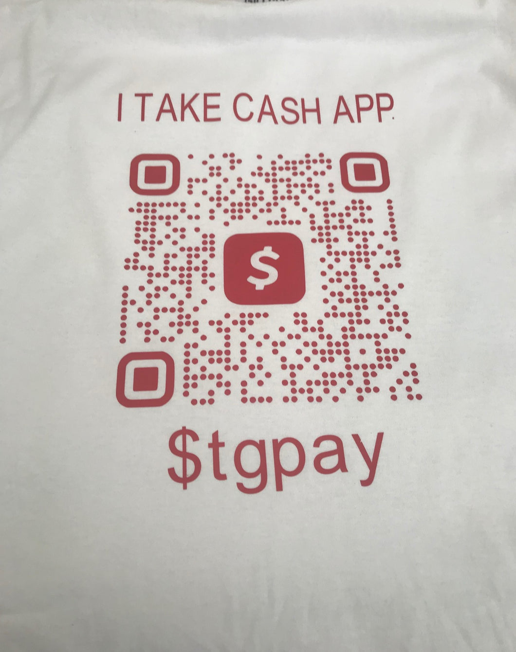 The Cash APP shirt